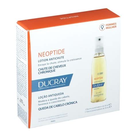 Ducray Neoptide Lotion Anti Chute FEMME 3 FLACONS DE 30ml Venus7