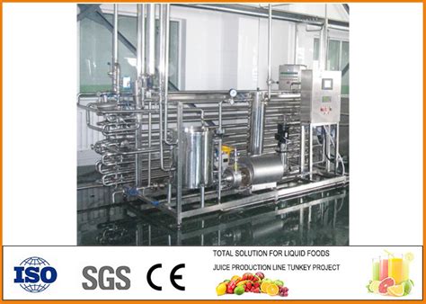 Tomato Paste Uht Sterilization Machine Juice Jam Uht Sterilizer