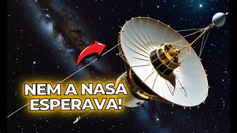 Descoberta Incrível Voyager surpreende NASA após 45 anos YouTube