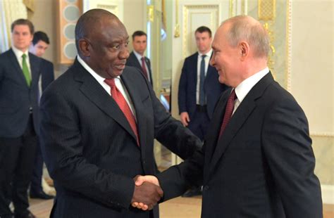 African Leaders Meet With Putin In Russia After Ukraine Trip Urge End