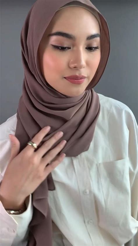 Hijab Tutorial Shawl Gaya Hijab Gaya Jilbab Kudung