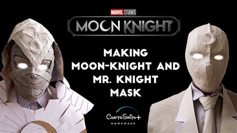 How To Make Moon Knight And Mr Knight Mask From Marvel Studios Moon