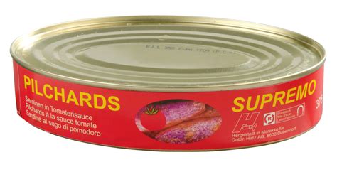 Pilchards Sauce Tomate Supremo 425 gr 48 boîtes