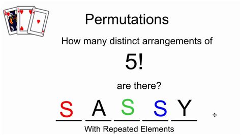 Permutations With Repeated Elements Mp Youtube