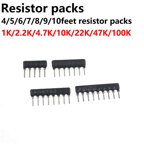 50PCS A09 103 102 472 A05 SIP 9 5 7 A07 A10 Commoned Resistor Network