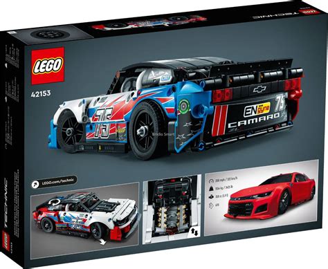 LEGO 42153 Technic NASCAR Next Gen Chevrolet Camaro ZL1 Building Toy Set