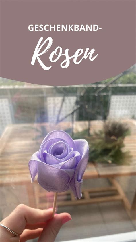 Geschenkband Rosen In