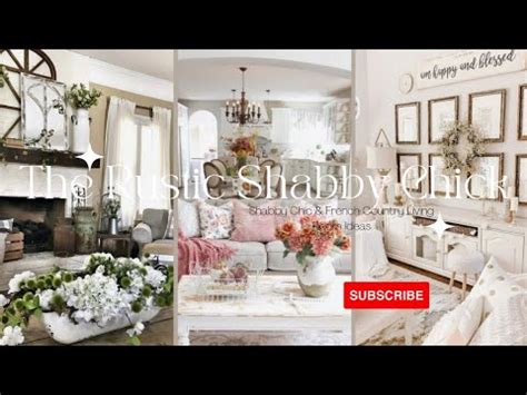 Shabby Chic French Country Living Room Ideas YouTube