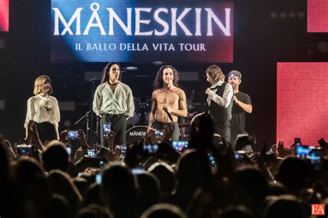 Maneskin Il Ballo Della Vita Tour Roma