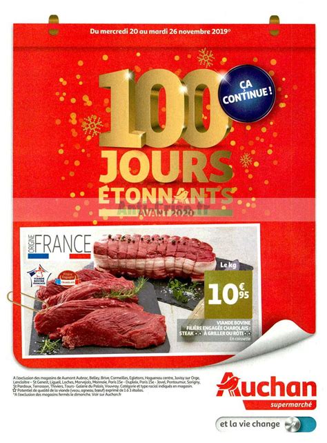 Anti Crise Fr Catalogue Auchan Supermarch Du Au Novembre