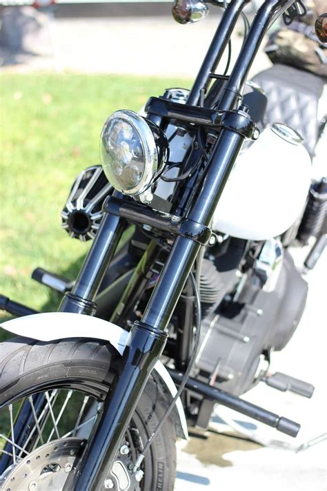 Black DLC Fork Tubes For 39MM Imzz Elite Harley Parts Online