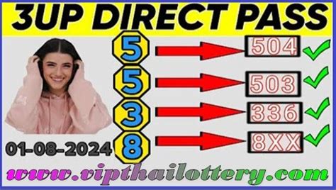 Thai Lottery Direct Pass Up Pair Formula Sure