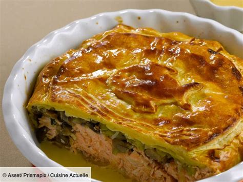 Tourte de saumon aux poireaux facile découvrez les recettes de