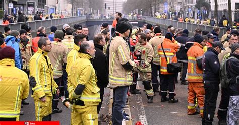 Les pompiers expriment leur ras le bol à Bruxelles Un professionnel