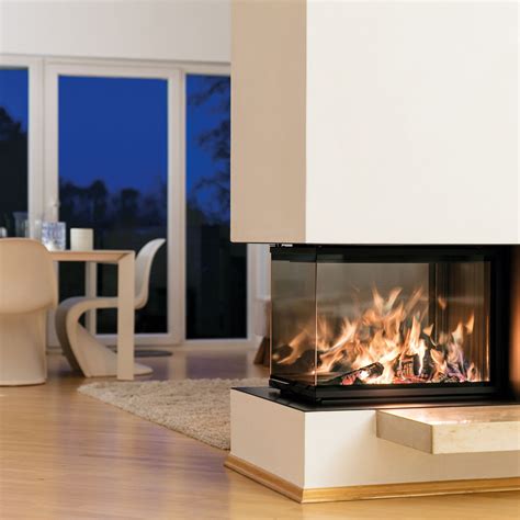 Hoxter Uka Three Sided Wood Fireplace Archipro Au