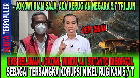 Demi China Eks Relawan Jokowi Windu Aji Susanto Diborgol