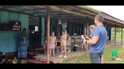 Visiting Namata Primary School In Fiji Youtube