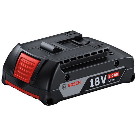 Bosch 1600Z00036 GBA 18V Battery Pack 18V 2.0Ah Li-ion | Rapid Electronics