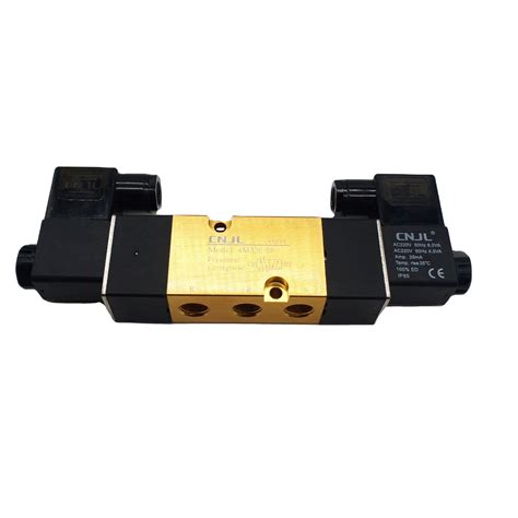 Airtac Type 4m300 Series 4m320 5 2 Way Pneumatic Solenoid Valve Buy