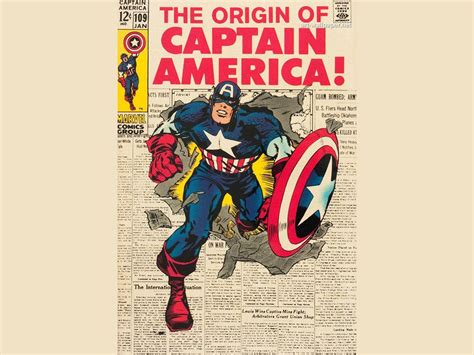 Retro Captain America Wallpapers Top Free Retro Captain America