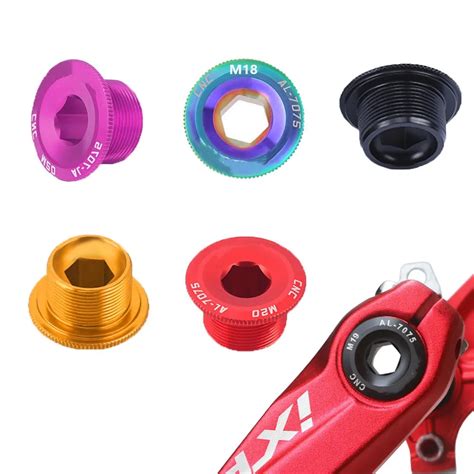 M M M Aluminum Alloy Mtb Bicycle Crank Screw Cap Road Mountain