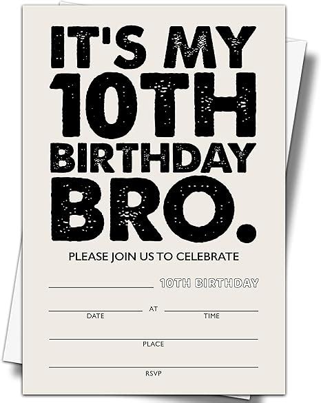 Amazon Ystep It S My Th Birthday Party Invitations Invite