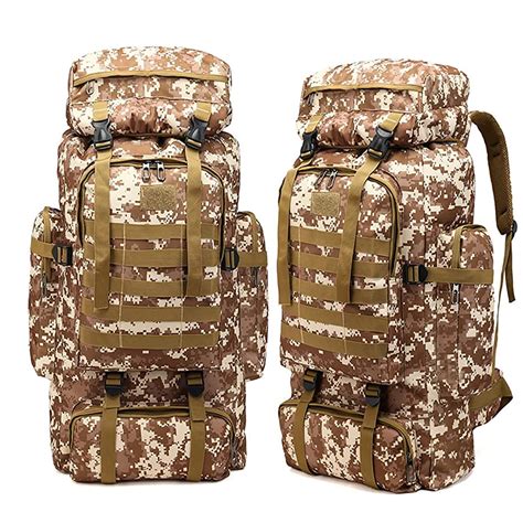 Online Wholesale Shop Color White Size Size 80l Mens Travel Bag Camouflage Multi Function