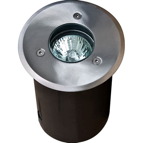 Round Contempo Stainless Steel Well Light C2C Lights