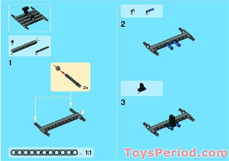 LEGO 8264 Hauler Instructions and Parts List