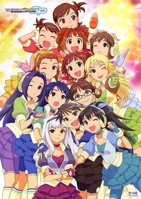 The Idol Master Colorful Music Anime The Idolm Ster Anime Manga