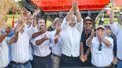 Governador participa da Abertura da Colheita do Arroz em Capão do Leão