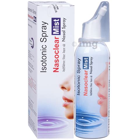 Nasoclear Mist Isotonic Nasal Spray Buy Bottle Of 100 0 Ml Nasal Spray