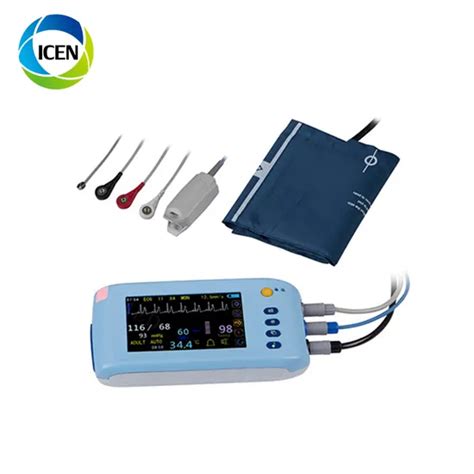 In C Medical Handheld Touch Screen Capnography Patient Monitor