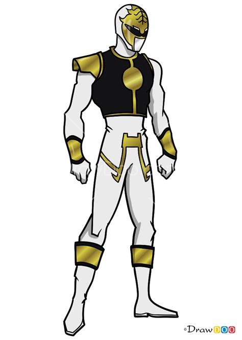 How to Draw White Ranger, Power Rangers