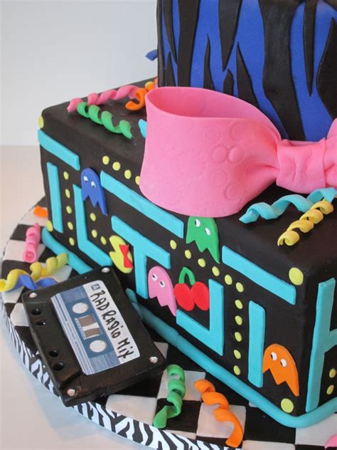 Awesome 80s Birthday Cake