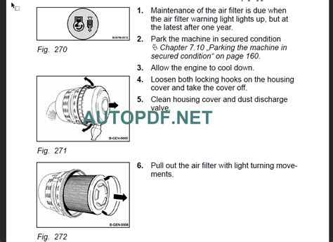 Bw Ad Operating Maintenance Instruction Autopdf