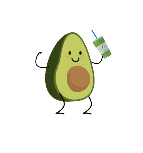 Avocado Smoothie Sticker By Body Energy Club For Ios And Android Giphy