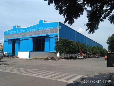 Modular Steel Prefab Industrial Warehouse Shed For Business At Rs 250