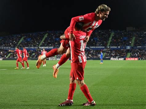 três gols de Griezmann Atlético de Madrid vence Getafe e carimba