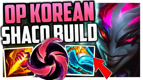 THIS KOREAN SHACO BUILD MAKES EVERYTHING A FREE KILL PERMA SLOW 0