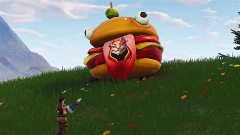 Durr Burger Skin And More Leaked From Fortnite V Files Hd Wallpaper