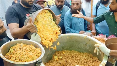 50 YEARS OLD CHANNA CHAAT IN KARACHI KARACHI BEST CHAAT SPICY