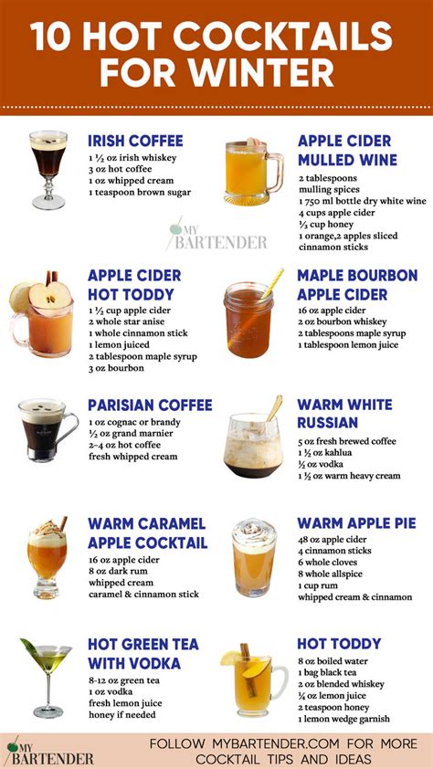 23 Best Hot Cocktails To Drink | Recipe | Winter cocktails recipes, Hot ...