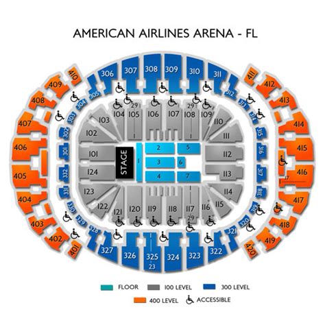 Ftx Arena Seating Chart | Printable Templates Free