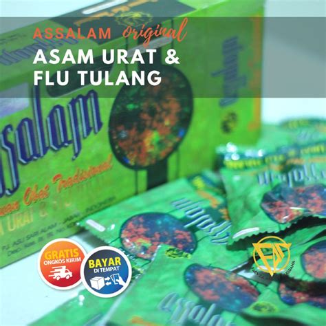 Jual Obat Herbal Asam Urat Rheumatik Assalam Gold Premium Original