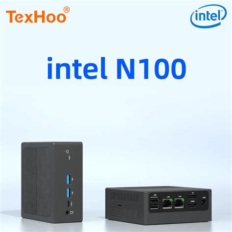 TexHoo MiniPC Intel N100 Dual Band WiFi5 BT4 0 8GB 16GB 256GB 512GB