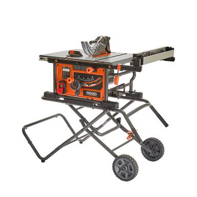 10 inch Pro Jobsite Table Saw with Folding Stand | RIDGID Tools