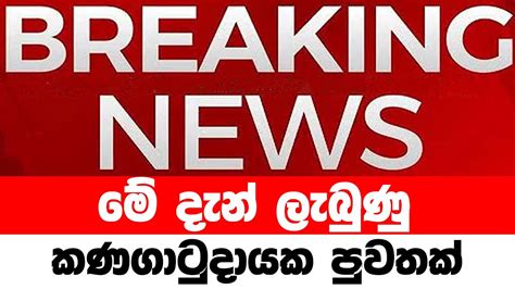 News 1st Today Breaking News Here Is Special Sad News About Ada