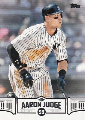 Aaron Judge Topps Series Highlights Card Aj Ebay