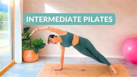 Intermediate Pilates Mat Workout Minute Full Body Workout Youtube